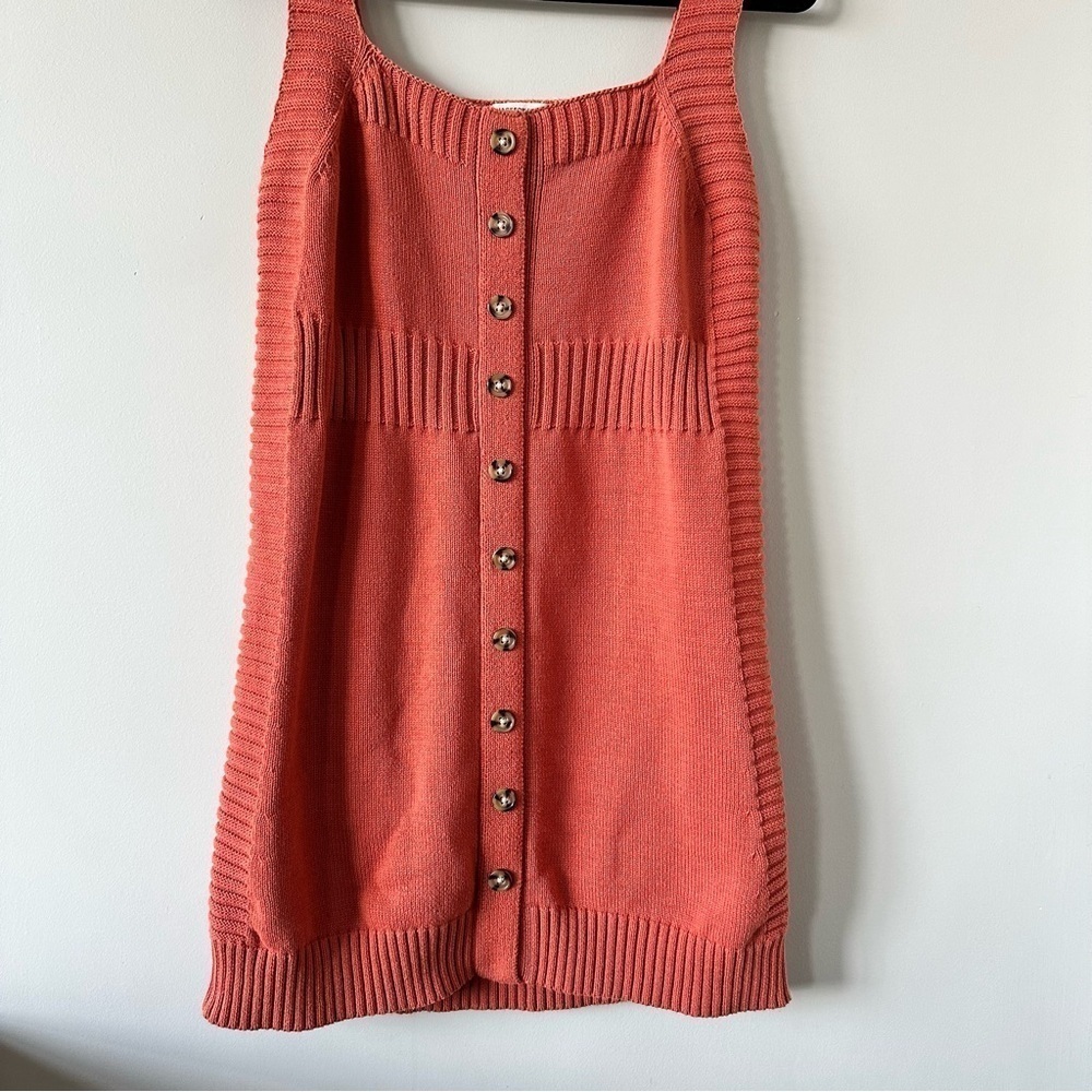 Jackson Rowe-Saranda Tiger Lily Button Front Knit Dress (Size:Small) - Picture 9 of 11
